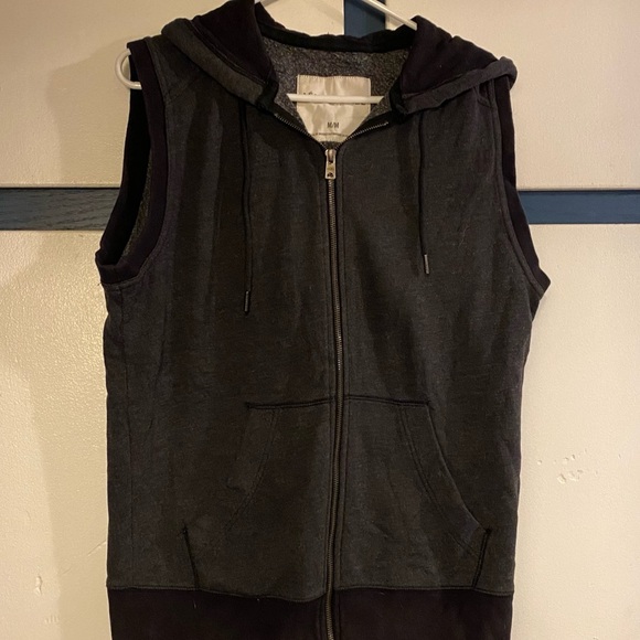 Aeropostale‎ vest Hoodie Sweater Mens Size Medium Full Zip Sleeveless - Picture 1 of 10